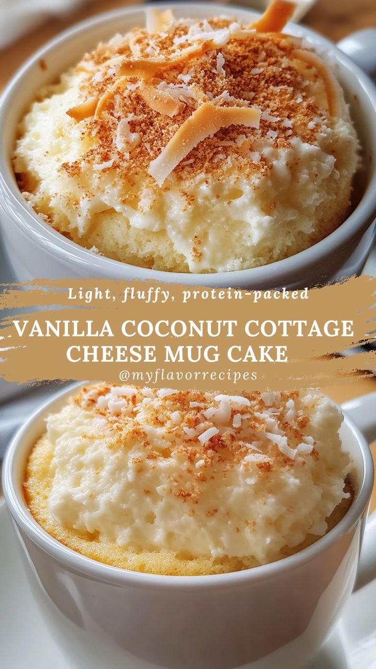 Cottage Cheese Mug Cake