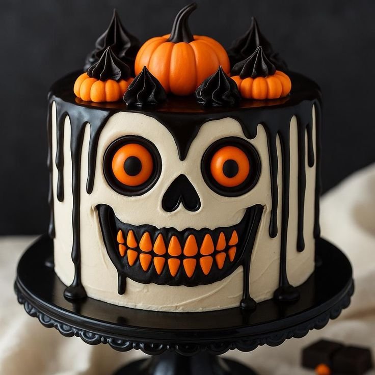 Spooky Halloween Cakes Recipe PDF (Digital Download)