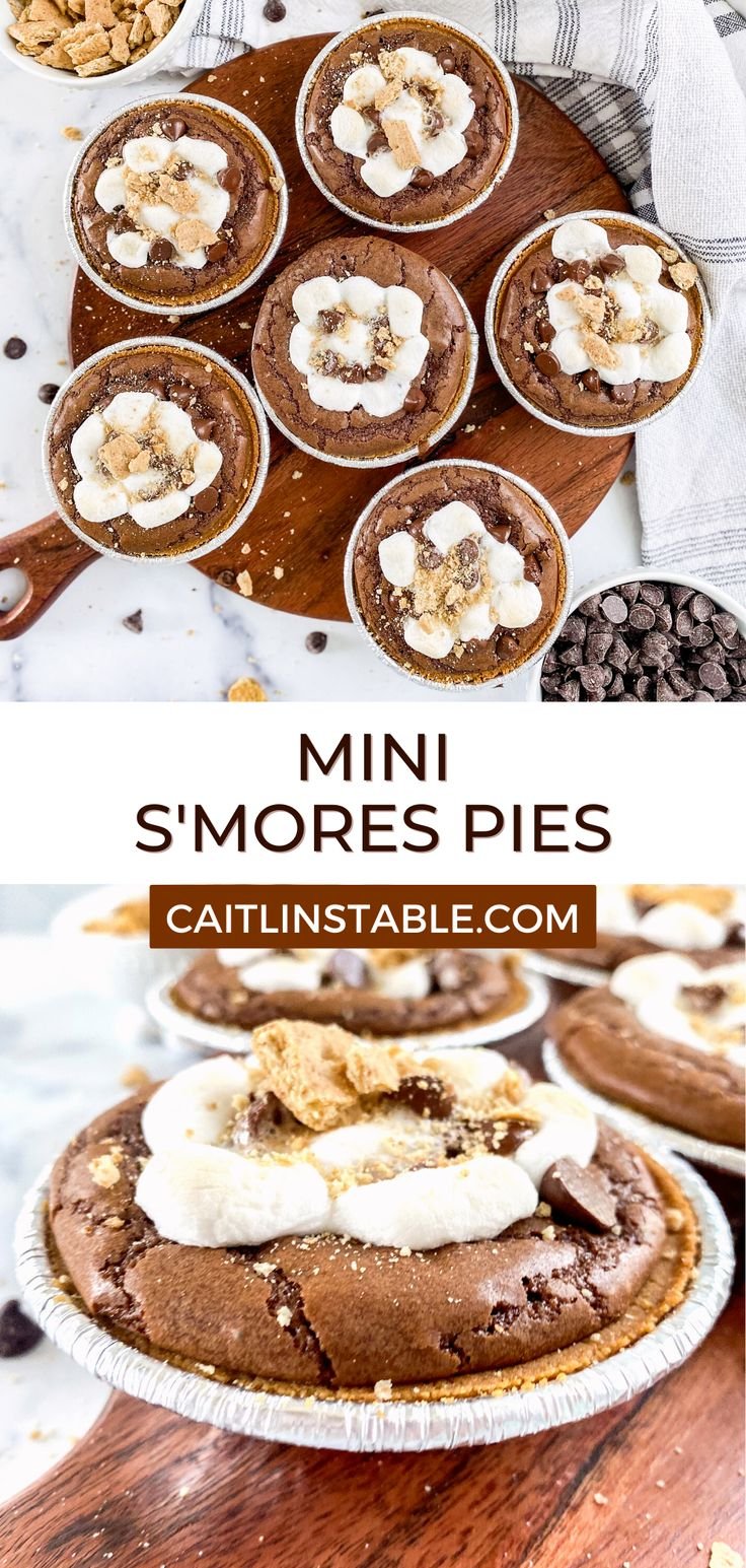 Mini S'mores Pies