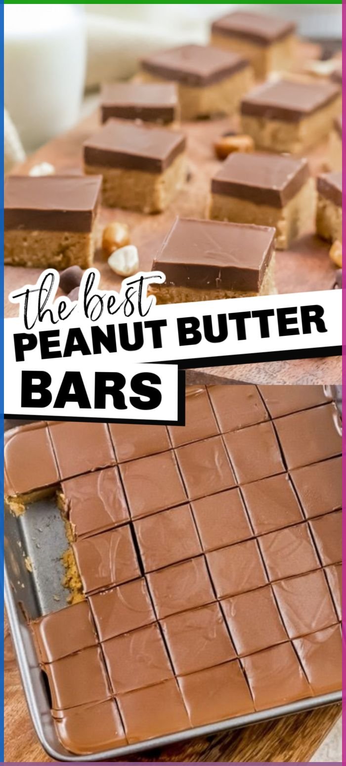 No Bake Peanut Butter Bars