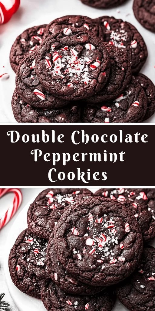 Double Chocolate Peppermint Cookies