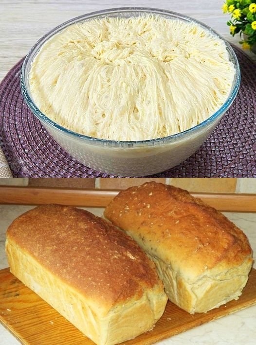 Brot in 3 Minuten ohne Gehzeit mit 550 g Mehl - Kochen Mit Uns