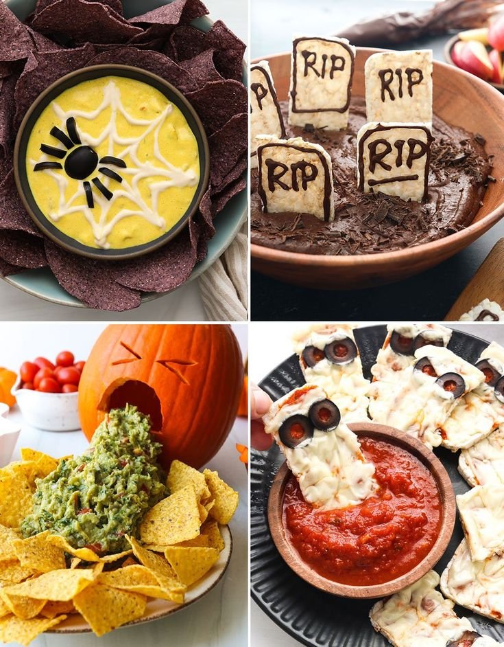 Halloween dip ideas | Red halloween food ideas, Halloween dips for parties, Halloween food for party