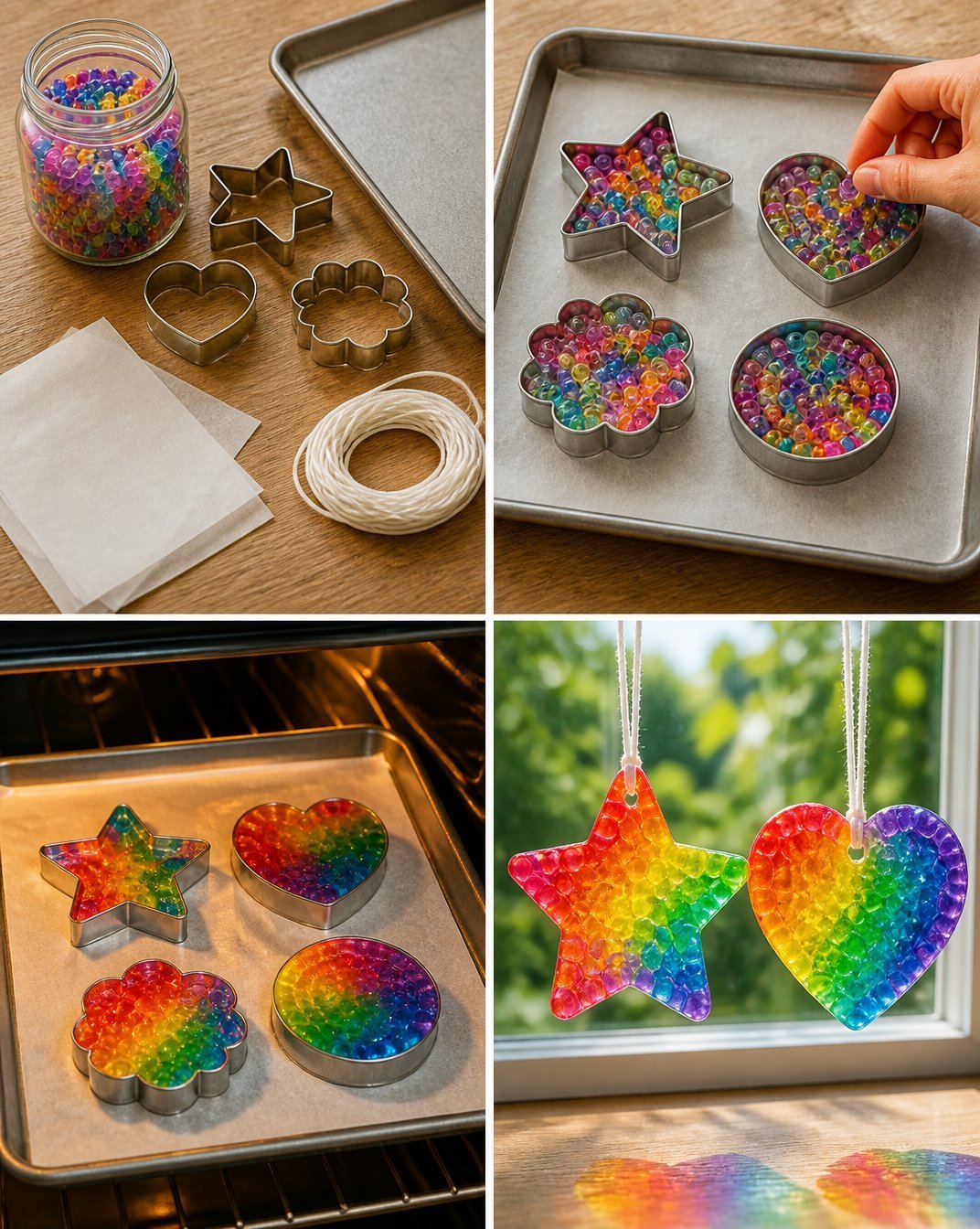 Melting Bead Suncatchers Transform Into Calm 7 Melting Bead Suncatchers
