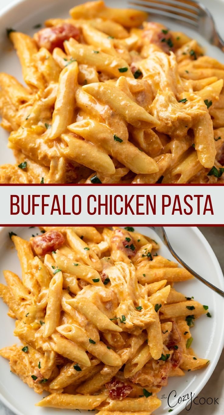 Buffalo Chicken Pasta