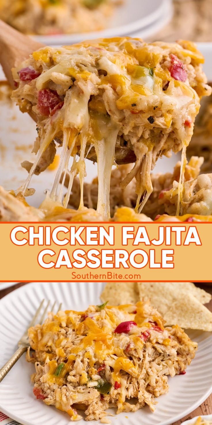 Chicken Fajita Casserole