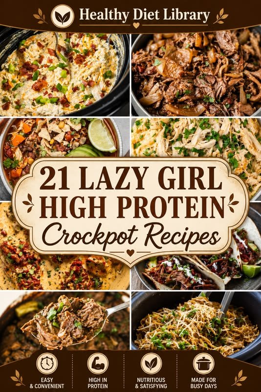 21 Easy High-Protein Crockpot Recipes