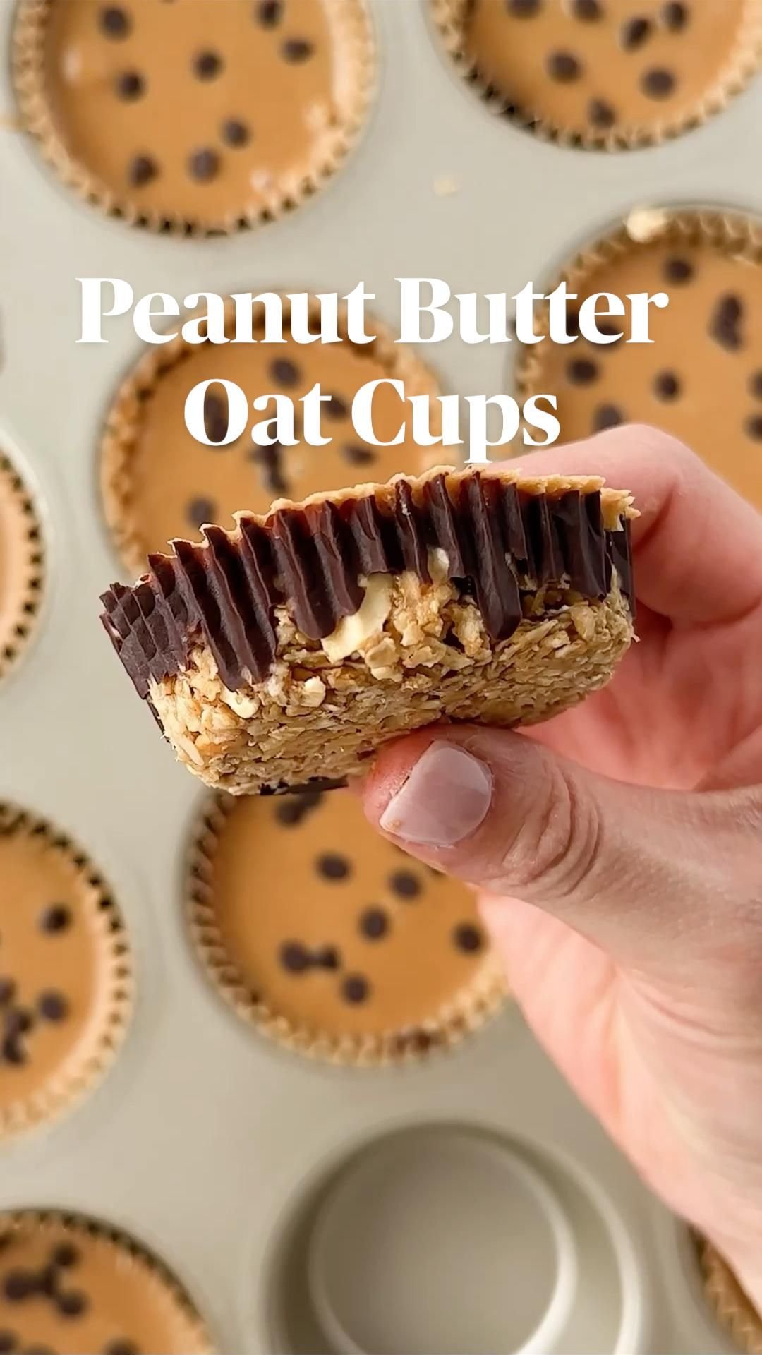 Peanut Butter Oat Cups | Healthy Snacks | Fit Foodie Finds