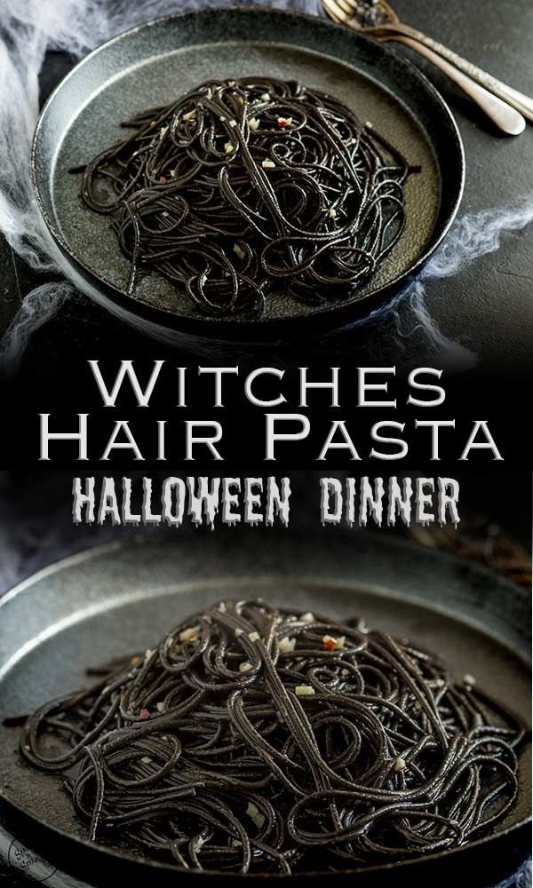 Are you searching for Savory Halloween food for Adults? | This Witches hair pasta is the perfect dinner for Halloween ni… | Spider pasta recipe, Spooky pasta dinner, Halloween recipes