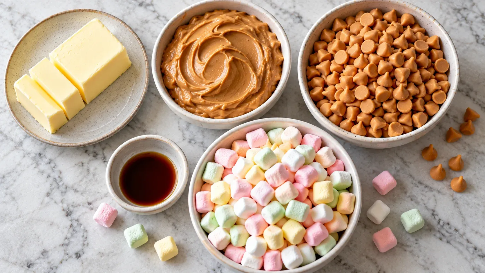 Marshmallow Peanut Butter Squares