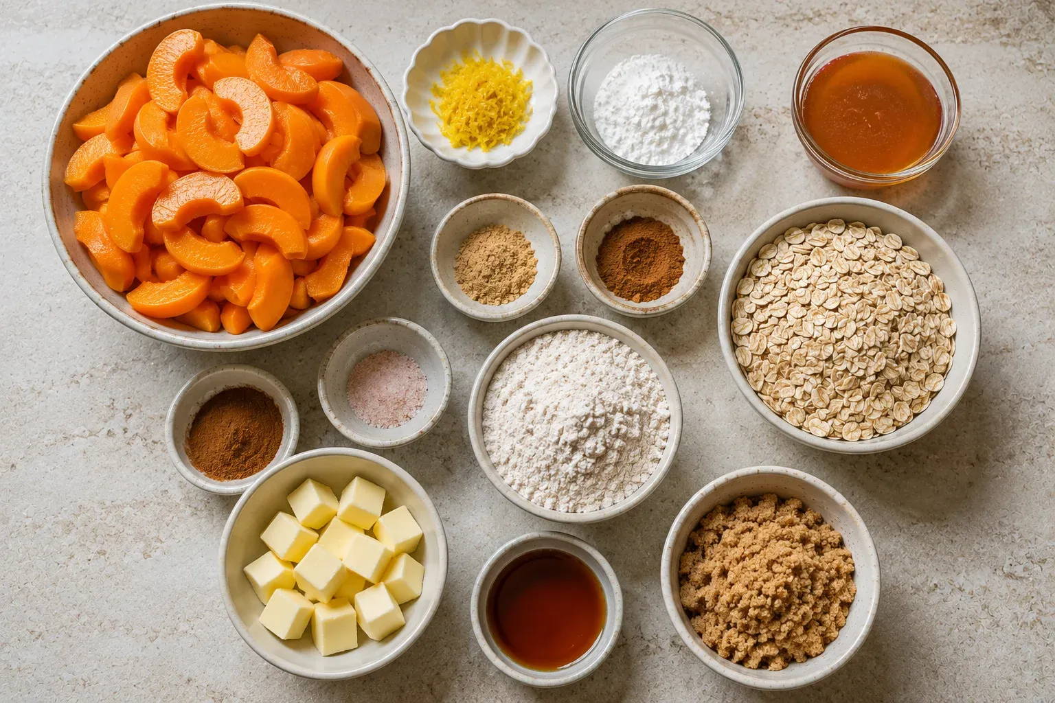 Easy Fresh Apricot Crisp 1 Easy Fresh Apricot Crisp