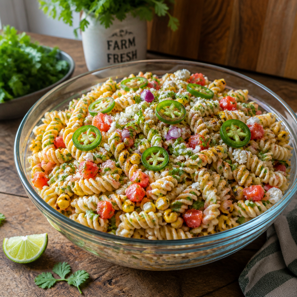 Grilled Corn Elote Pasta Salad Greek Yogurt