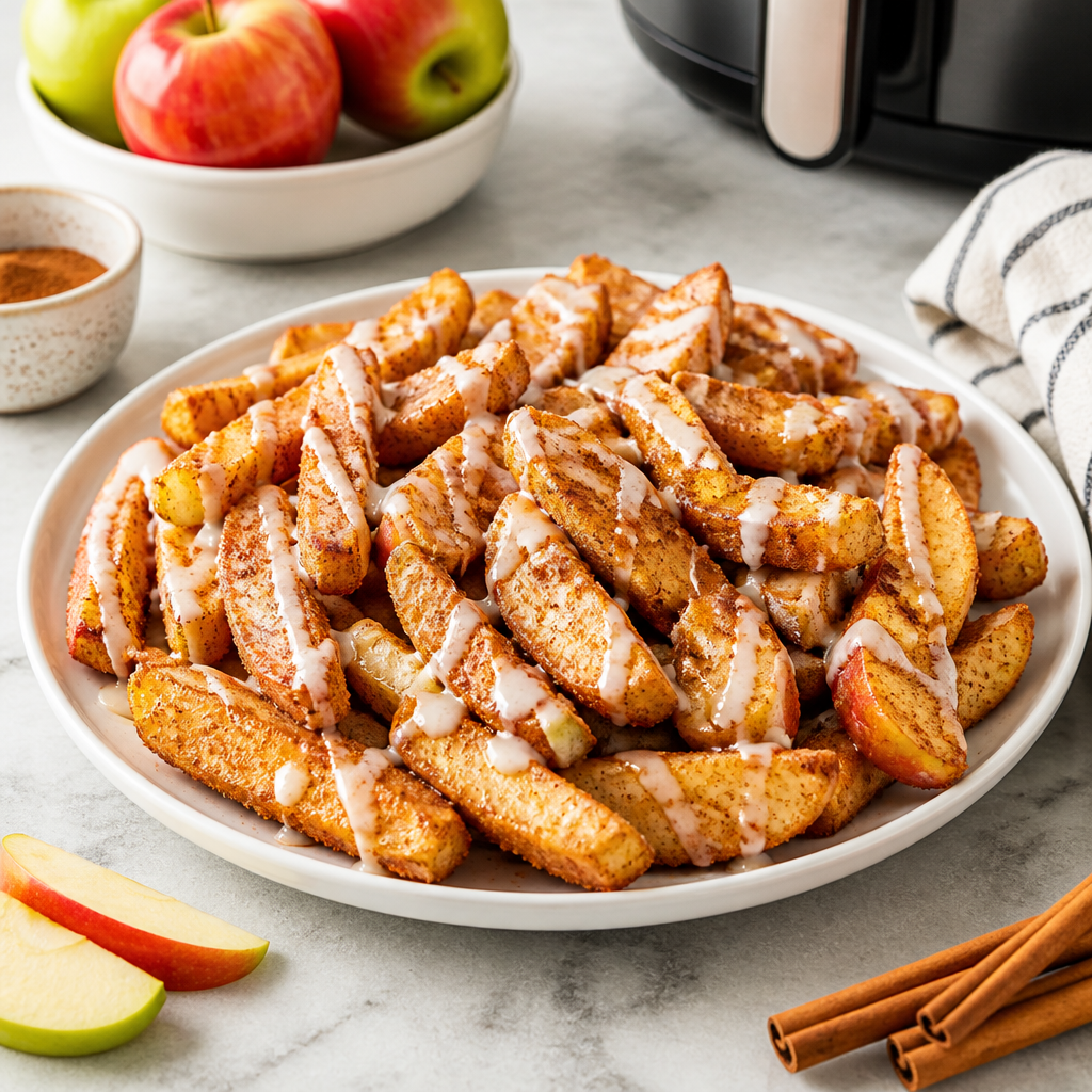 Air Fryer Apple Fries