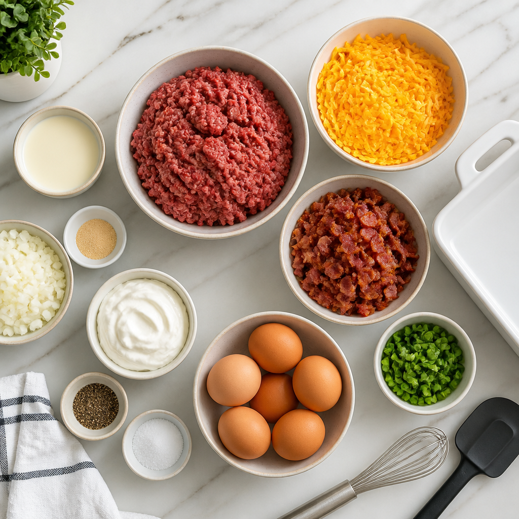 Savor the Flavor: Easy Low-Carb Bacon Cheeseburger Casserole 3 Savor the Flavor: Easy Low-Carb Bacon Cheeseburger Casserole