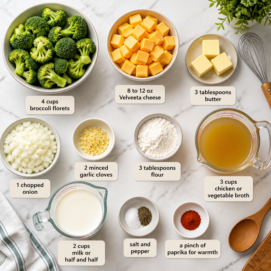 Creamy Broccoli Cheese Soup Recipe &ndash; Quick and Delicious!
