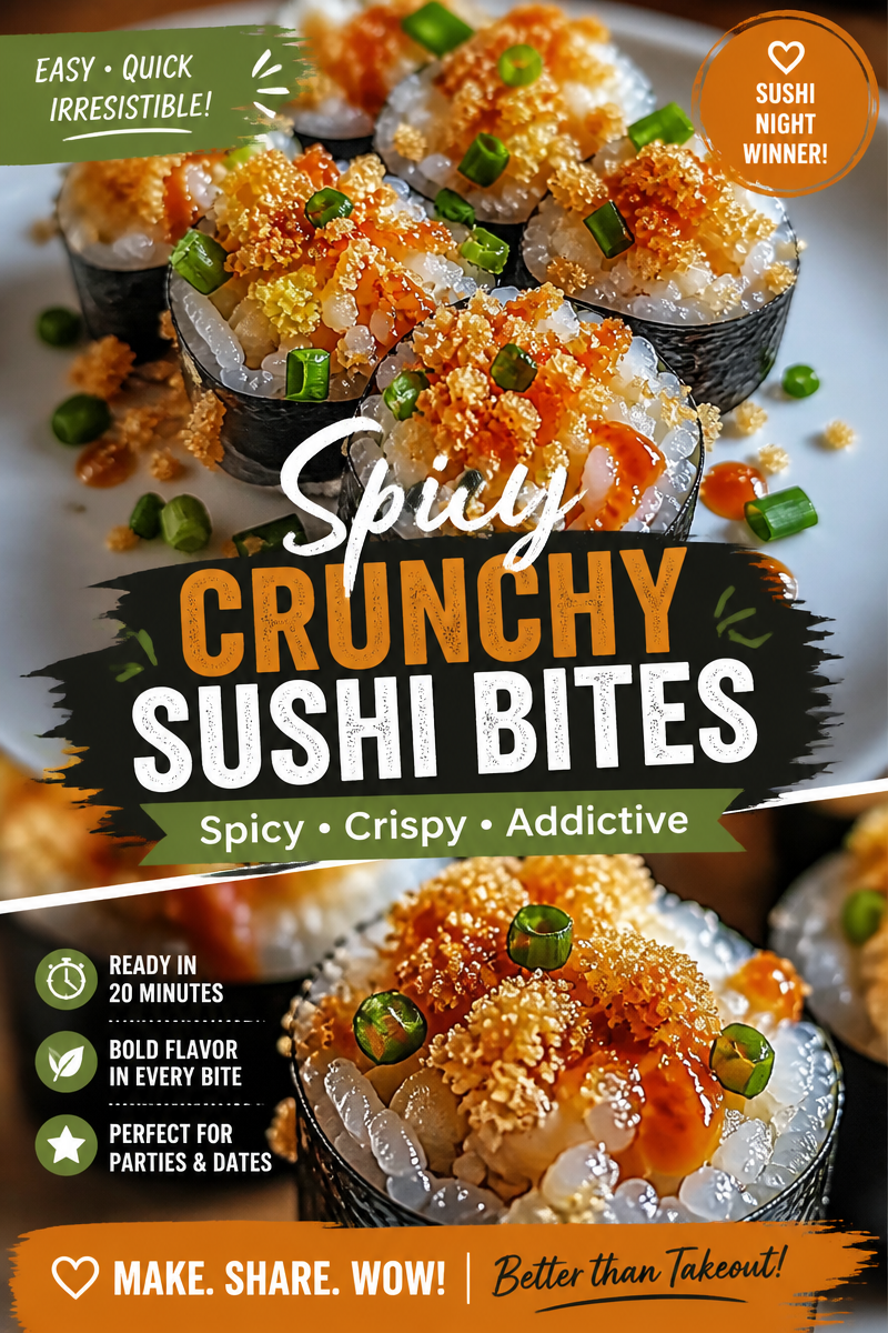 Crab Rangoon Sushi Roll with Cream Cheese and Crispy Wonton Topping