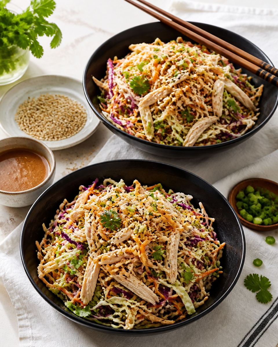 Asian Chicken Noodle Salad