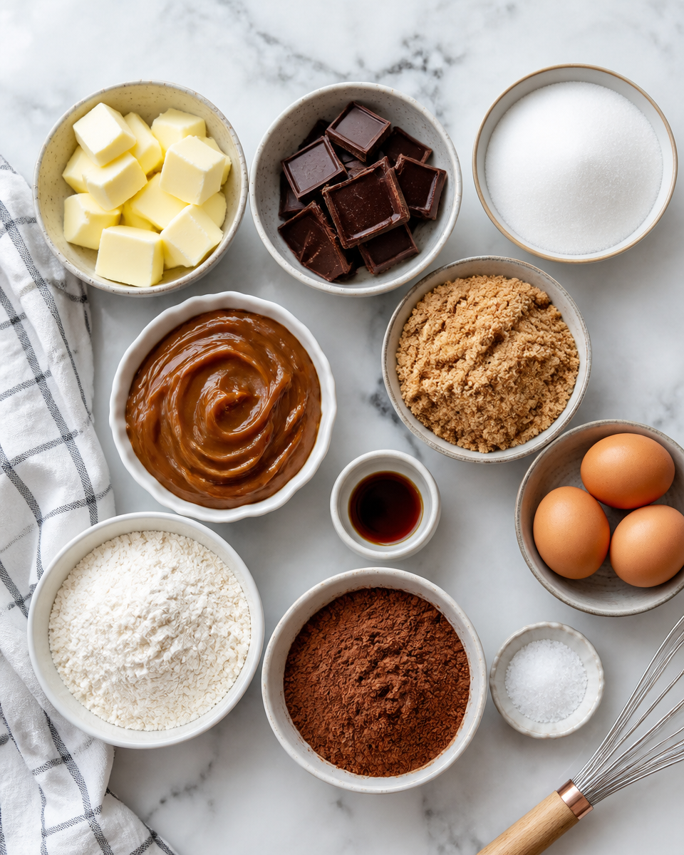 Dulce de Leche Brownies