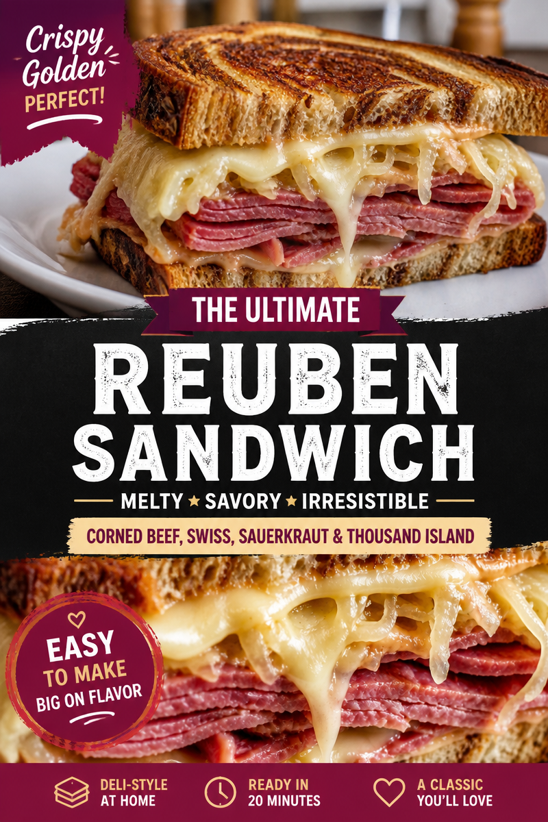 Easy Reuben Sandwich — Corned Beef Sauerkraut