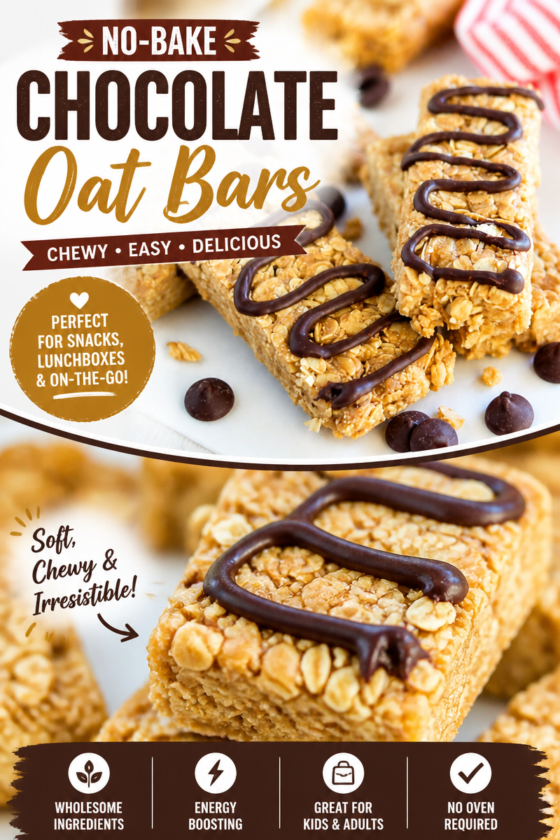 Easy Granola Bar — Chewy No Bake Honey