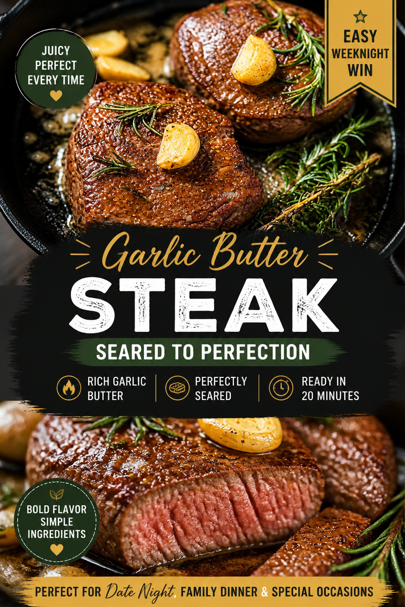 Easy Filet Mignon — Pan Seared Restaurant Style