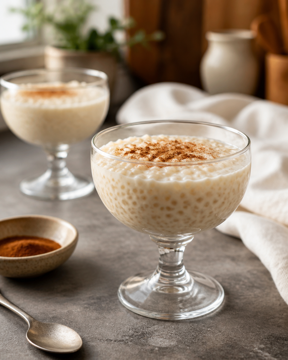 Easy Tapioca Pudding — Creamy Old Fashioned