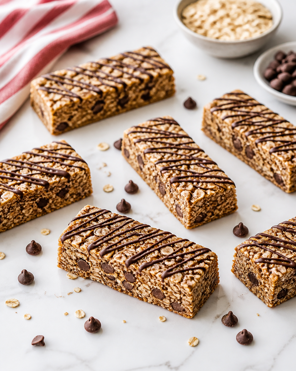 Easy Granola Bar — Chewy No Bake Honey