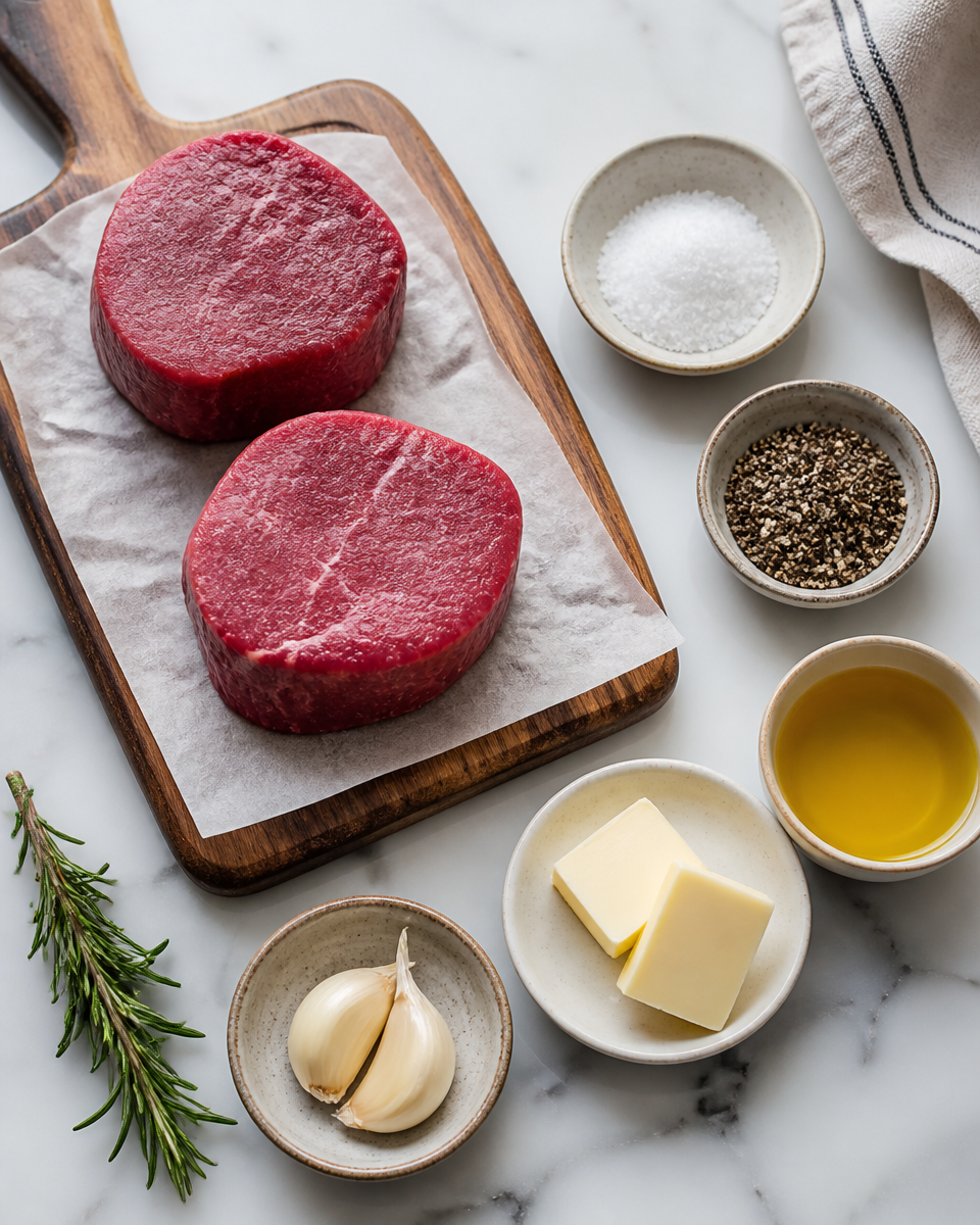 Easy Filet Mignon — Pan Seared Restaurant Style