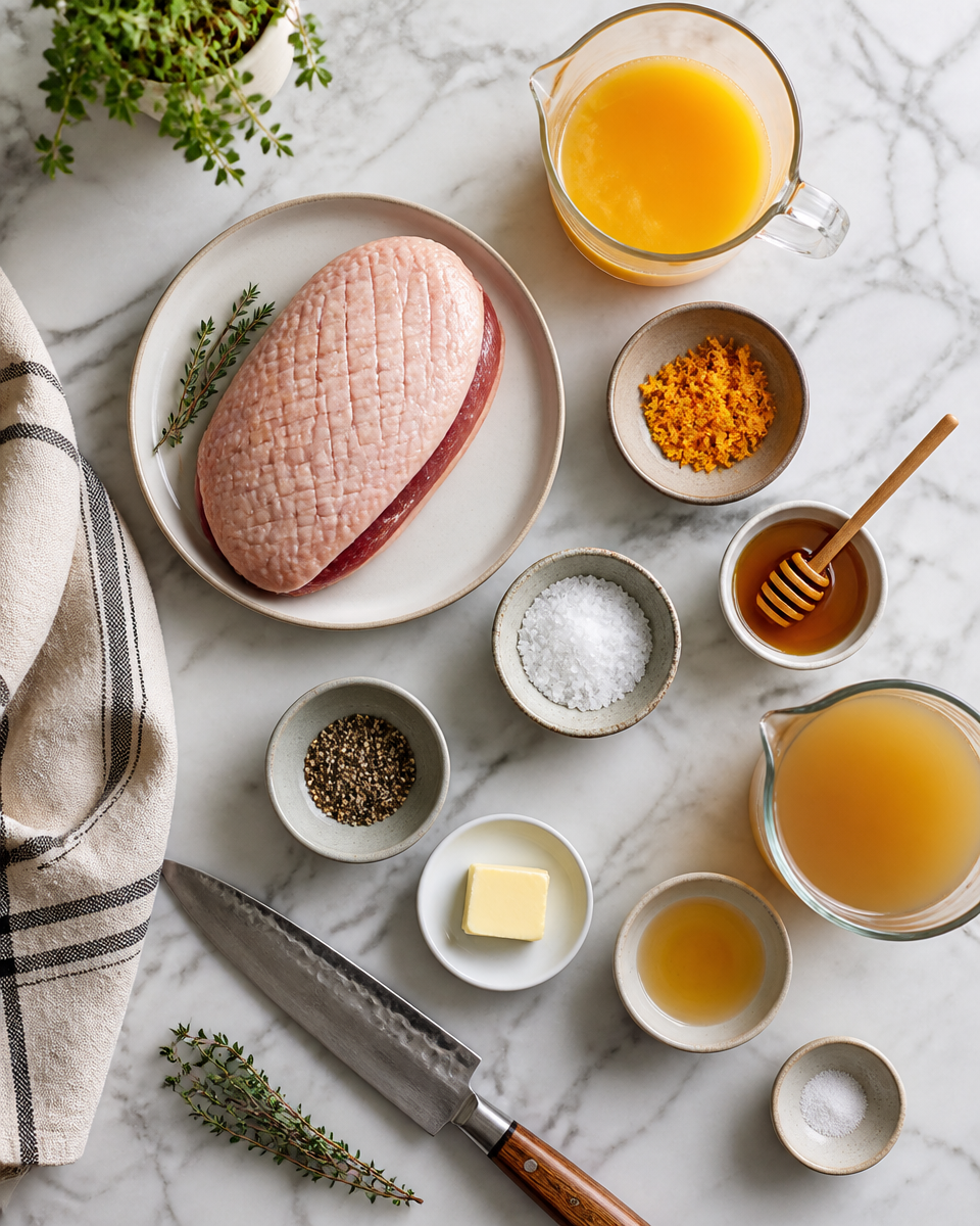Easy Duck Breast — Pan Seared Orange Glaze