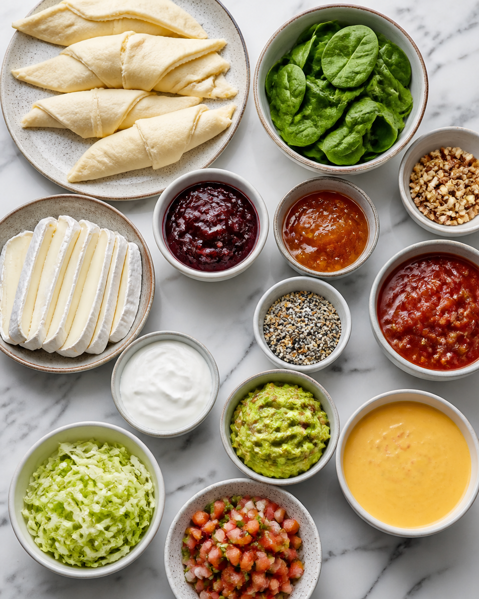 Easy Crescent Roll Appetizers — Pinwheel Party