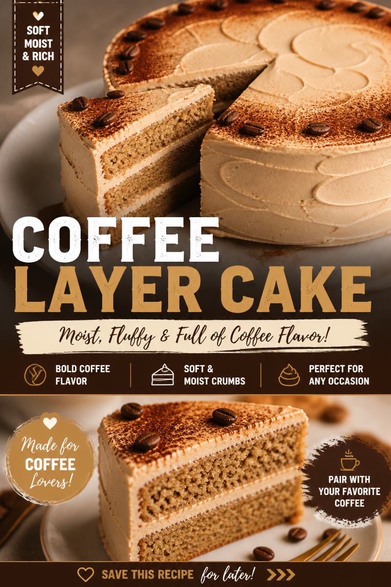 Chocolate Espresso Layer Cake
