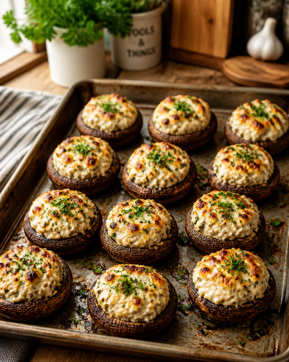 Stuffed Mushrooms with Cream Cheese