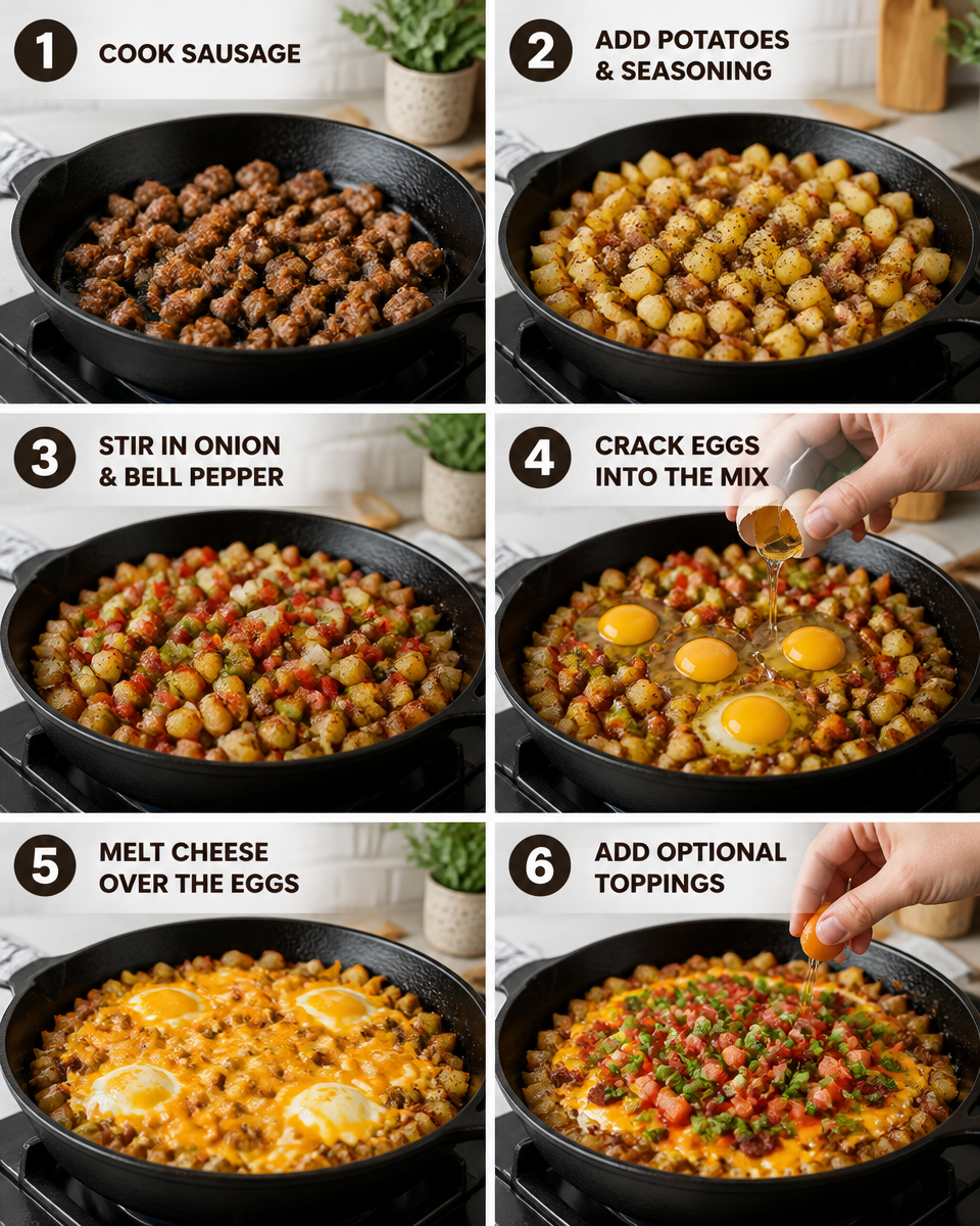 Cowboy Breakfast Skillet