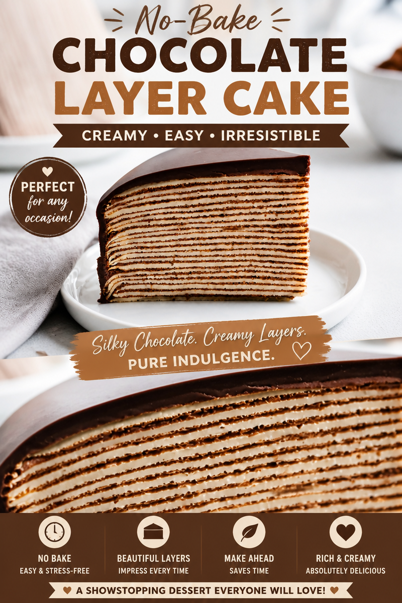 Easy Crepe Cake — Mille Crepe French Stack