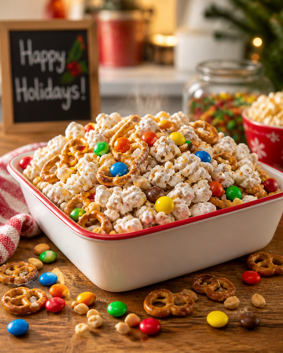 Easy Trash Mix Snack — Sweet Salty Party