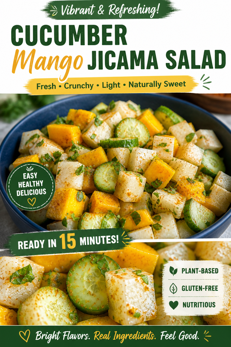Jicama Mango Salad with Lime