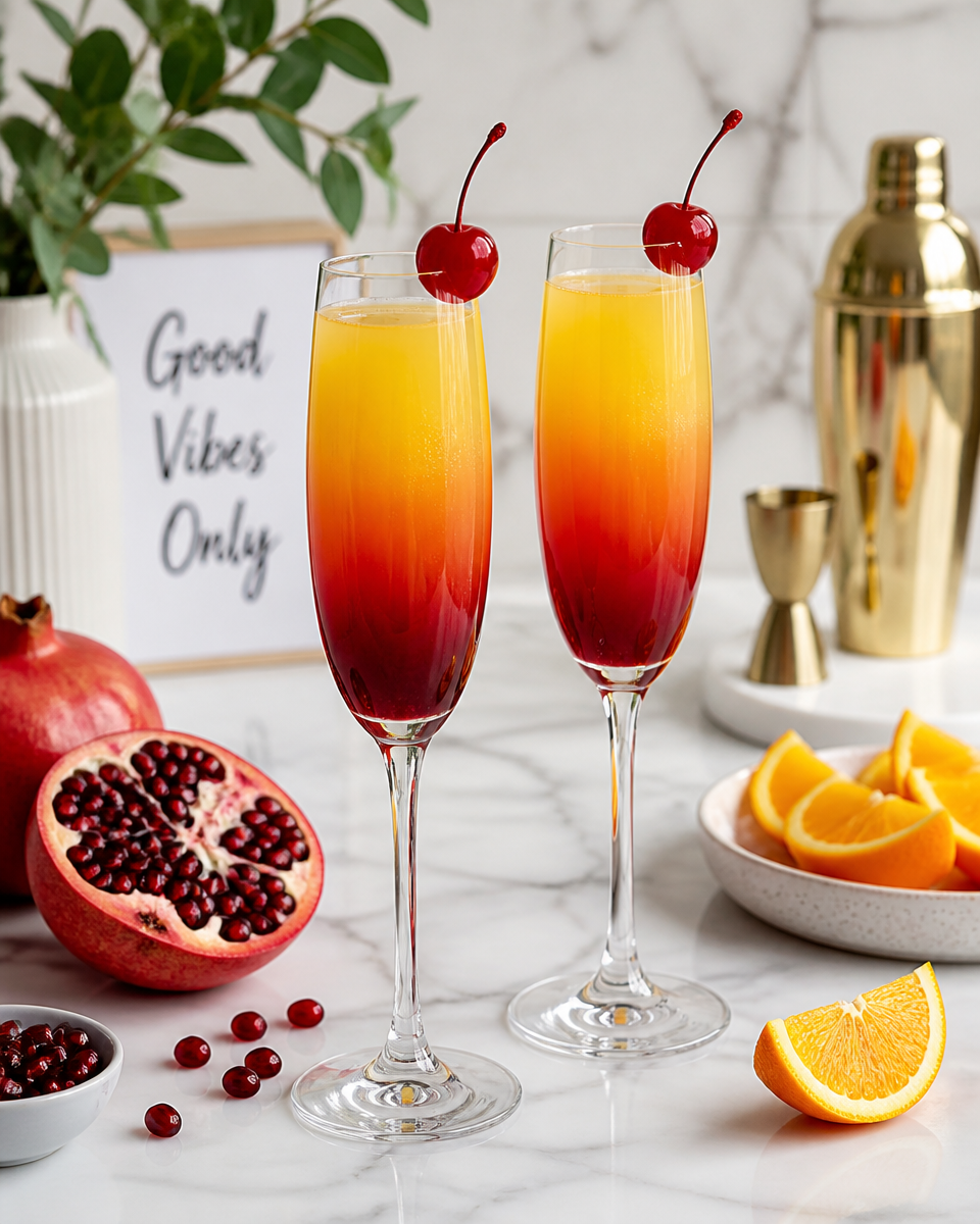 Tropical Sunrise Mocktail