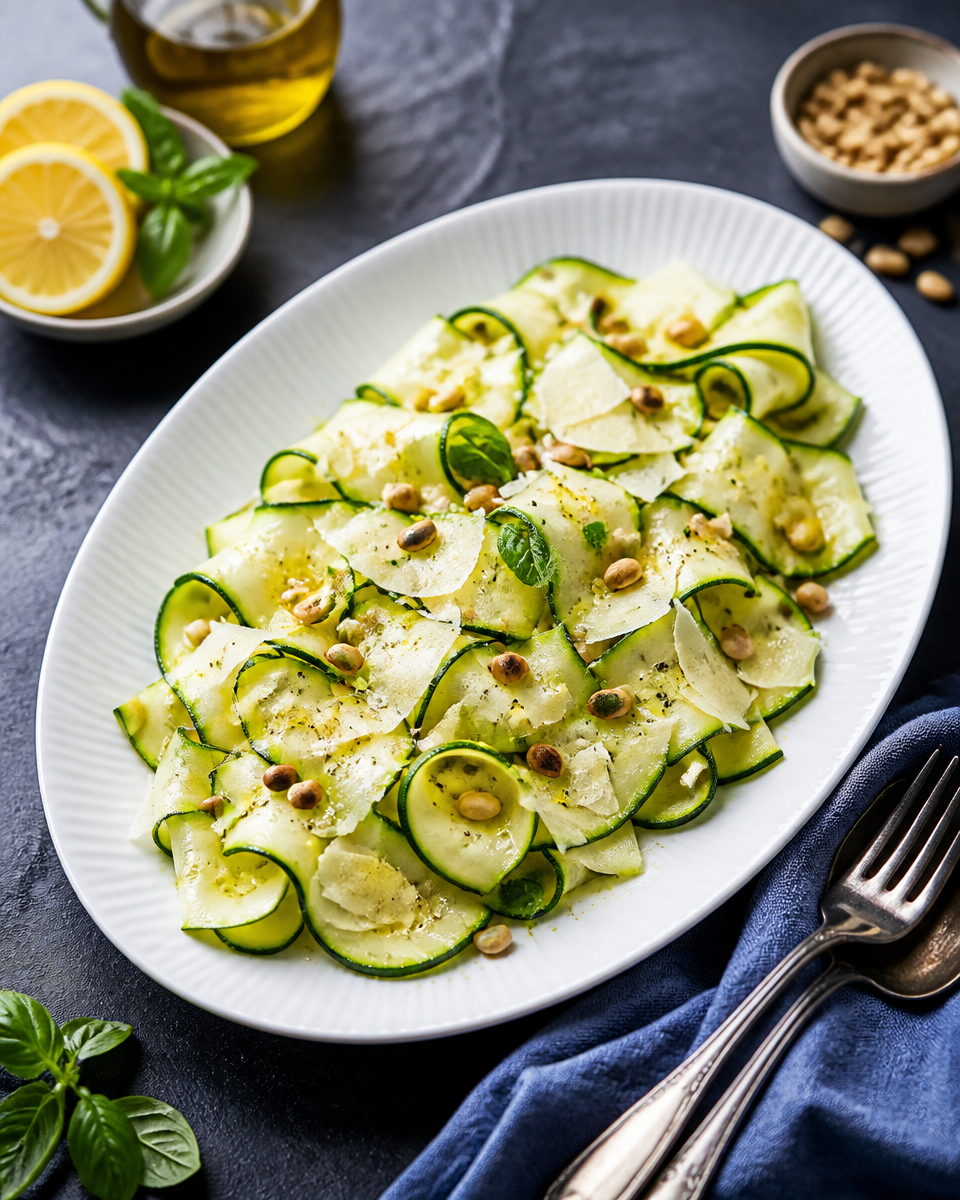 Zucchini Ribbon Salad