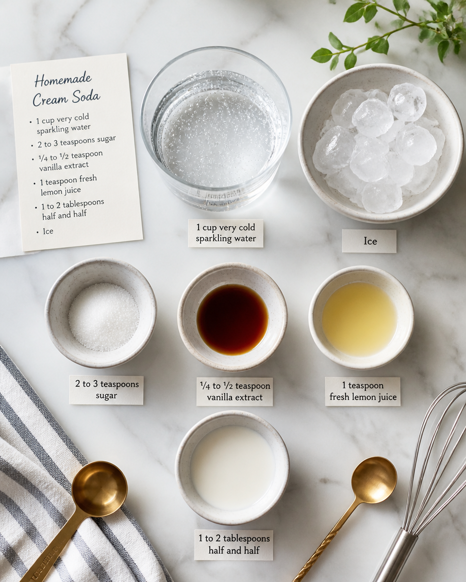 Homemade Cream Soda