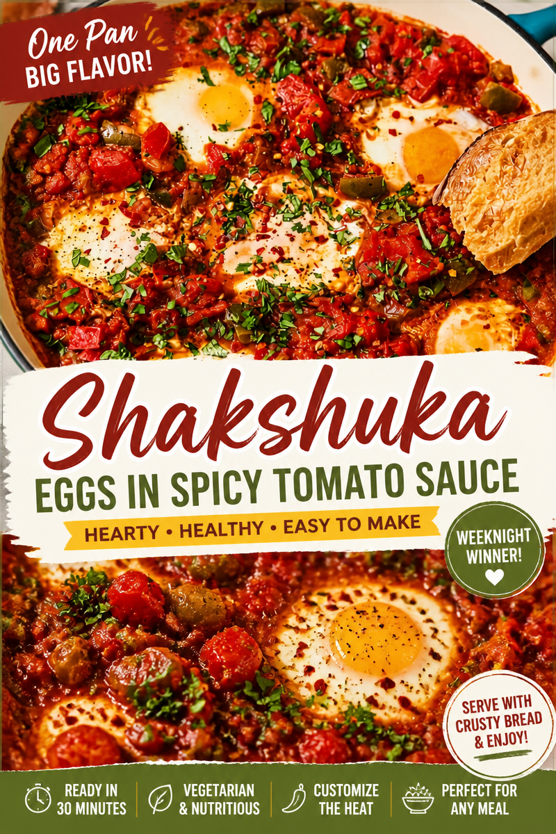 Easy Shakshuka Classic — North African Egg