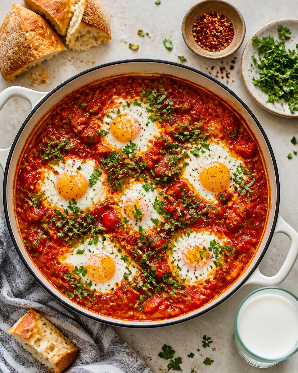 Easy Shakshuka Classic — North African Egg