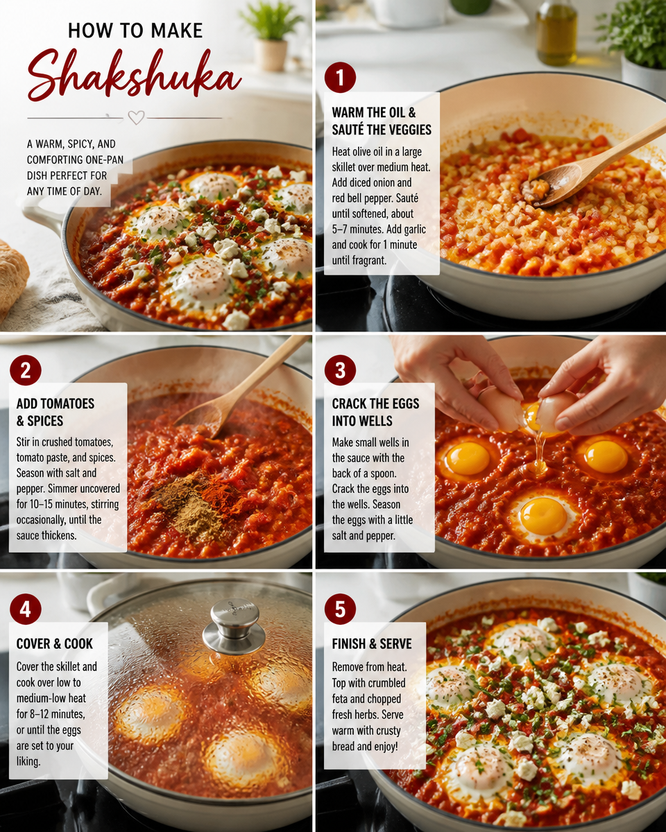 Easy Shakshuka Classic — North African Egg