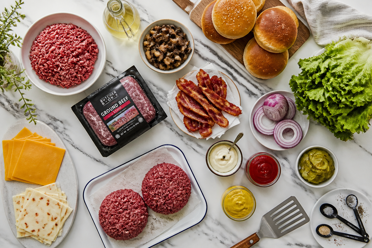 Grilled Burgers