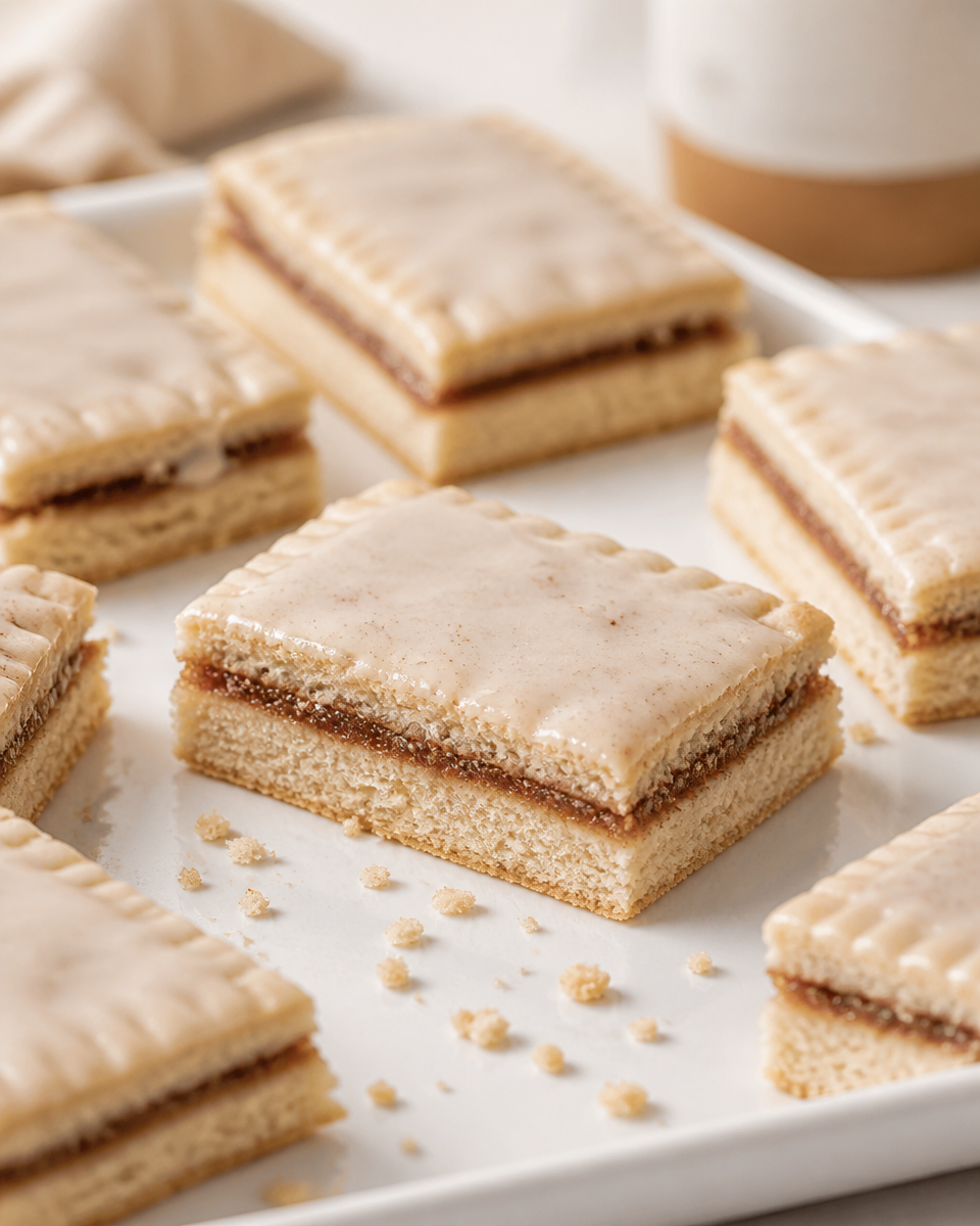 Brown Sugar Cinnamon Pop Tart Bars