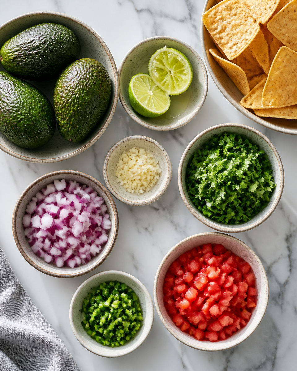Chips and Guacamole (Restaurant Style)