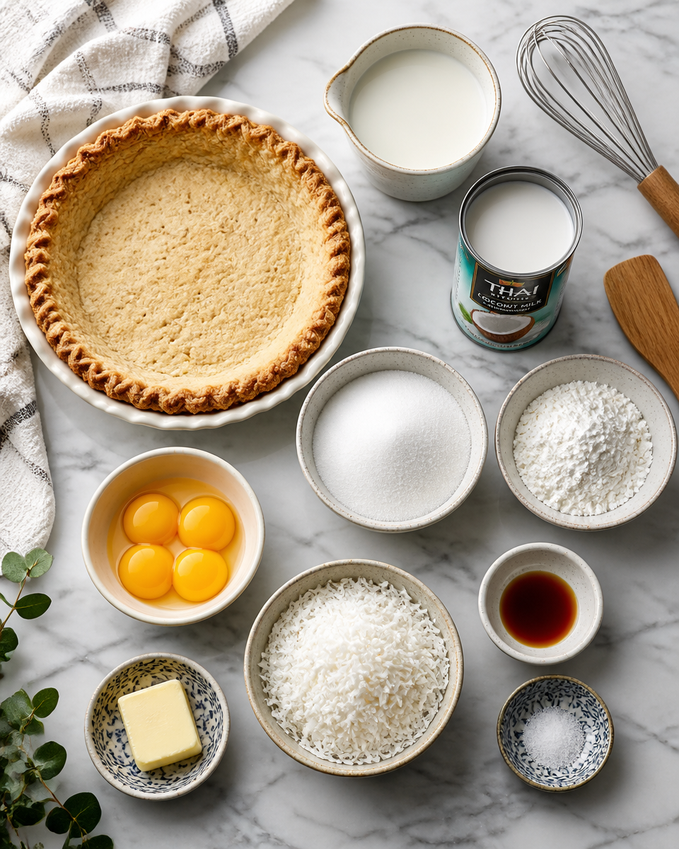 Toasted Coconut Cream Pie