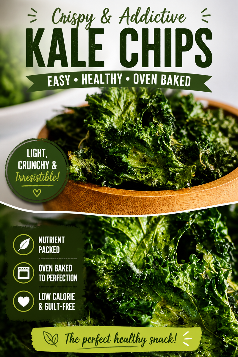 Easy Kale Chips with Sea Salt — Addictive Healthy