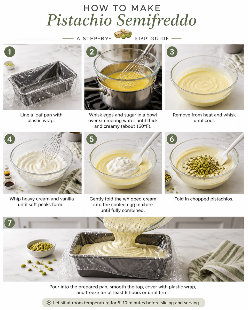 Easy Semifreddo — Italian Semi Frozen Dessert
