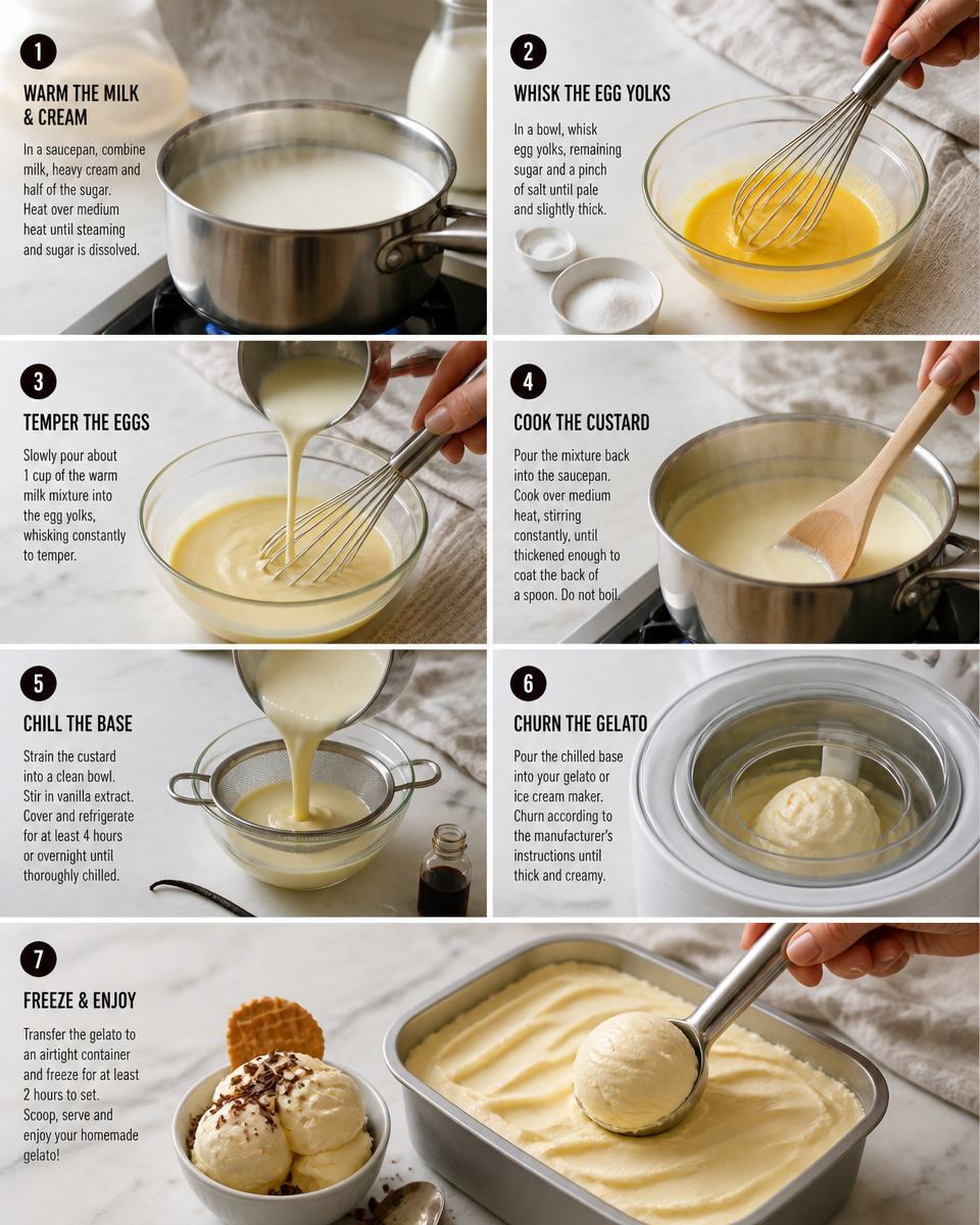 Easy Gelato — Homemade Italian Ice Cream