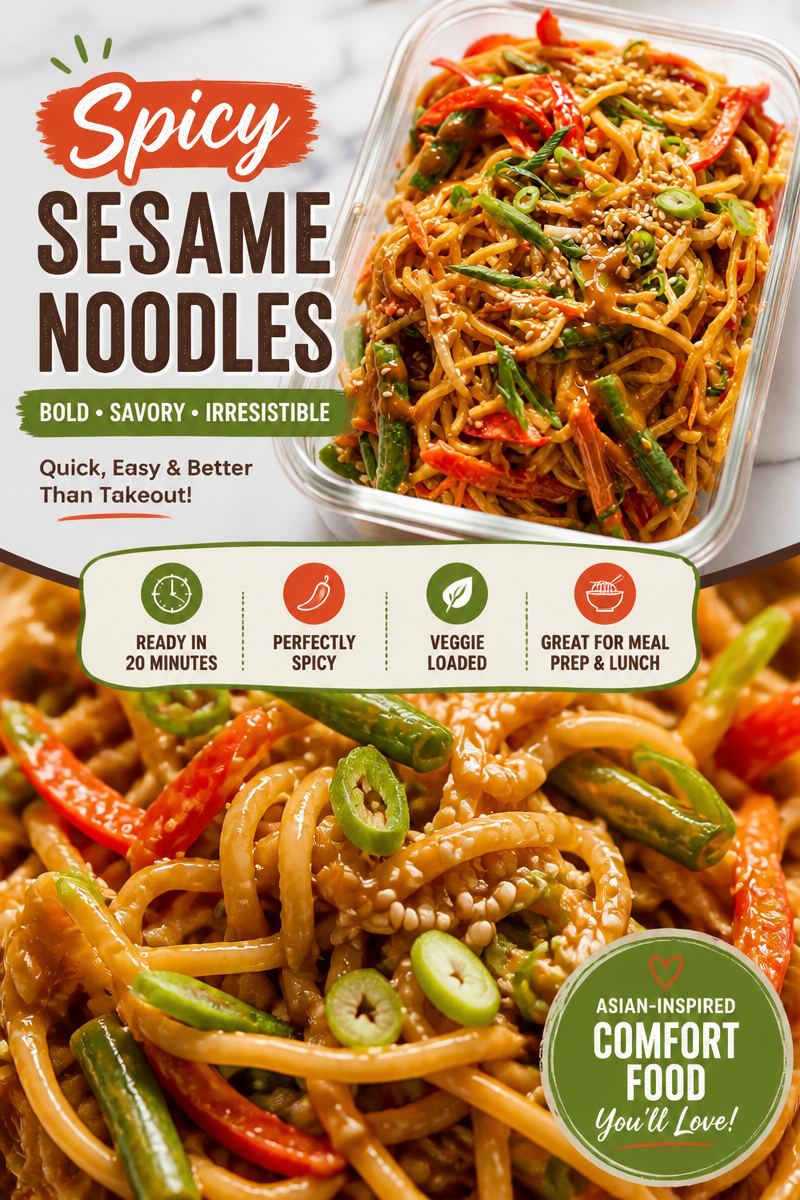 Easy Cold Sesame Noodle Salad — Peanut